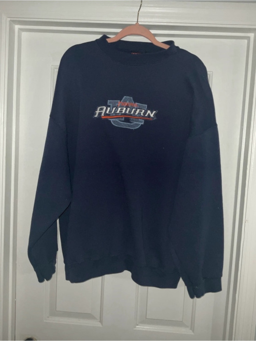 Auburn University Navy Crewneck Sweatshirt - Collegiate Pullover